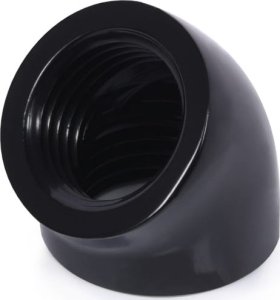 Alphacool Alphacool 45 Grad G1/4 Zoll IG auf G1/4 Zoll IG, schwarz 3