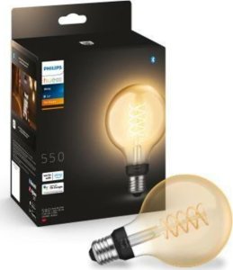 Philips PHILIPS Hue White Filament Globe 7W E27 G93 DIM 12