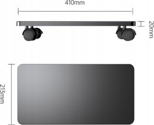 Orico Stojak na komputer (PC CPB6-BK-BP) 2