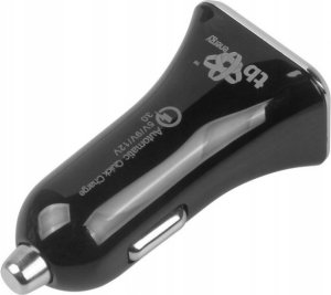 Ładowarka TB Ładowarka samochodowa uniwersalna USB A+C QC 3