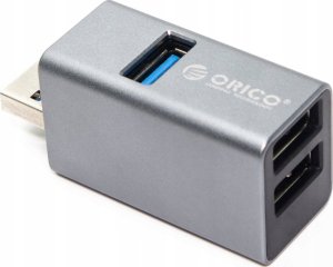 HUB USB Orico 3x USB-A 2.0 3.1 Gen1 (MINI-U32L-GY-BP) 1