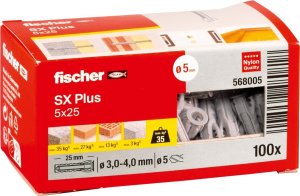 Fischer plug SX 5x25 100 pcs. 2