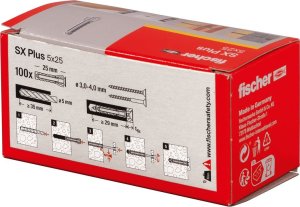Fischer plug SX 5x25 100 pcs. 3