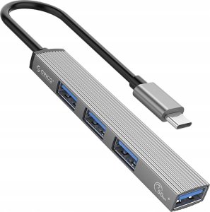HUB USB Orico Orico Hub USB-C, USB-A 5Gbps, 3*USB-A 2.0, aluminiowy 1