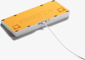 Klawiatura Glorious Glorious GMMK 3 75 % Custom Gaming-Tastatur - Pre-Built, ANSI (US), Fox Switches, weiß 8