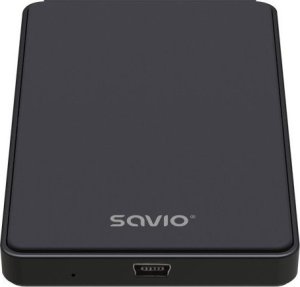 Kieszeń Savio Obudowa na dysk zewnętrzny HDD / SSD 2.5' USB 2.0 AK-73 2