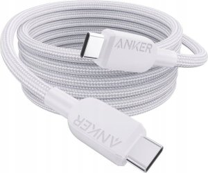 Kabel USB Anker Kabel 240W USB-C do USB-C 1.8m biały 5