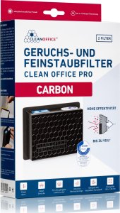 Cleanoffice PRO CARBON Filtr Przeciwpyłowy 150x120x50mm 2-pack 2