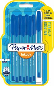 Papermate PAPER MATE Kugelschreiber InkJoy 100 Kappe  8St. M Blau 2