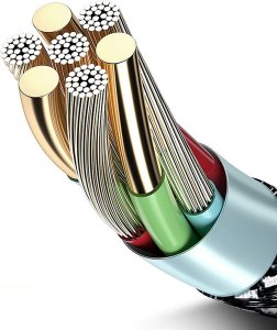 Kabel USB Maclean USB-A - Lightning 2 m Czarny (MCE481) 7