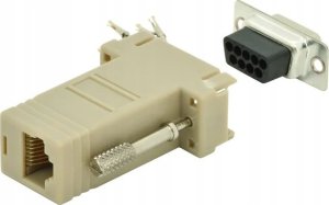 Digitus DIGITUS RS 232 Adapter, DB9,   RJ45, Modular DB9 F,  RJ45 F 3