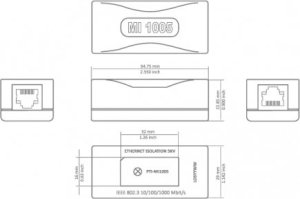 Baaske Baaske Isolator Netzwerk MI 1005 MED  grau 5