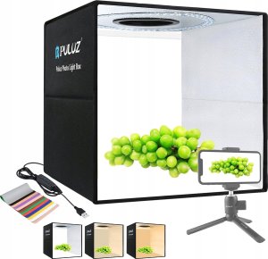 Puluz Namiot bezcieniowy 40cm LED (PU5041B) 1