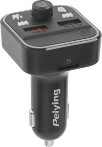 Transmiter FM PeiYing Transmiter samochodowy FM z funkcja bluetooth 3