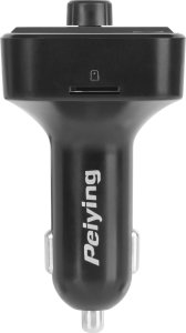 Transmiter FM PeiYing Transmiter samochodowy FM z funkcja bluetooth 4