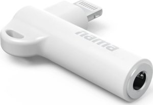 Adapter USB Hama HAMA ADAPTER AUDIO, LIGHTNING - 3,5mm JACK, BIAŁY 2