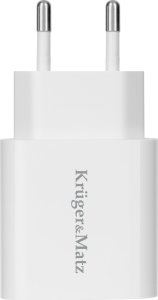 Ładowarka Kruger&Matz Ładowarka sieciowa Kruger&amp;Matz GaN dual USB z funkcją Power Delivery i Quick Charge 2
