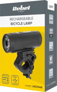 Rebel Akumulatorowa lampa rowerowa LED Rebel 6