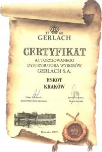 Gerlach Gerlach Antica Kpl. sztućców 68szt. w pudełku 45