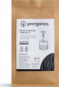 Georganics Georganics, Naturalne tabletki do płukania jamy ustnej Activated Charcoal, 720 tabletek 2