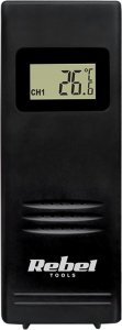 Stacja pogodowa Rebel Bezprzewodowa stacja pogodowa z czujnikiem zewnętrznym 4