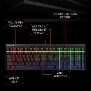 Klawiatura Cherry CHERRY MX 2.0S RGB MX red 8