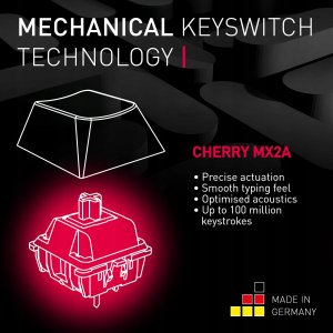Klawiatura Cherry CHERRY MX 2.0S RGB MX red 10