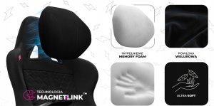 Yumisu Yumisu 2050 Magnetic Material Black/Black 13