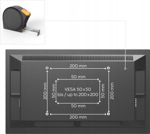 Hama UCHWYT LCD/LED, VESA 200X200, MOTION (48") 8