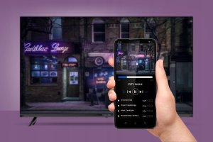 Telewizor Kruger&Matz Telewizor Kruger&amp;Matz 43" FHD smart DVB-T2/S2 H.265 Hevc 8