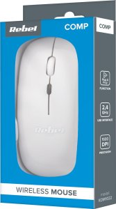 Mysz Rebel Bezprzewodowa mysz Rebel WM210 Biała 5