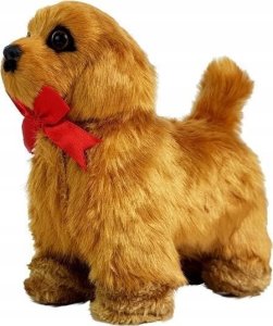 LeanToys Interaktywny Pies Zdalnie Sterowany Porusza się Szczeka Brązowy 2