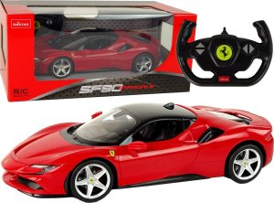 Rastar Auto R/C Ferrari SF90 1:14 Rastar Czerwone 1