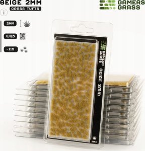 Gamers Grass Gamers Grass: Grass tufts - 2 mm - Beige Tufts (Wild) 2