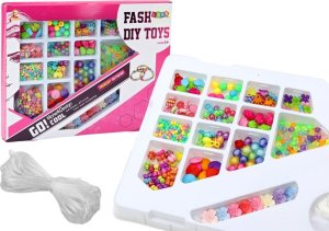 LeanToys Zestaw Kreatywny Koraliki Do Tworzenia Biżuterii DIY 5