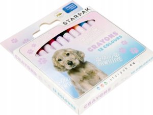 Starpak KREDKI WOSK 12KOL DOGGY STK 12/144 2