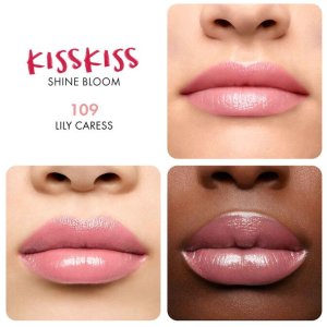 Guerlain GUERLAIN KISSKISS SHINE BLOOM LIPSTICK 109 LILY CARESS 3,2g 4