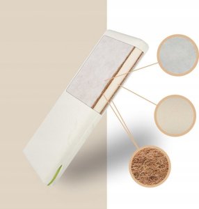 Sensillo MATERAC KOKOS-PIANKA-KOKOS 90 X 40 ALOE VERA 4