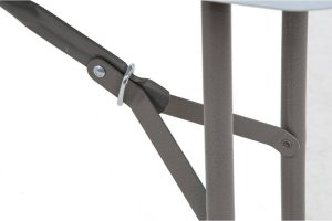 Saska Garden STÓŁ CATERINGOWY SKŁADANY W WALIZKĘ 180x70CM MAX.100KG BIAŁY 7