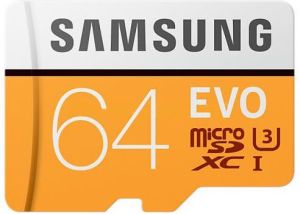 Karta Samsung Evo MicroSDXC 64 GB  (AKKKPSAML64A0003) 1