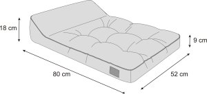 Hobbydog M MATERAC DESTINY CZARNY 5