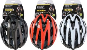 Dunlop KASK ROWEROWY REGULOWANY DUNLOP MTB GREY R.L (58-61CM) 18