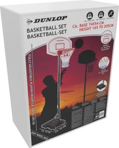 Dunlop Zestaw regulowany do koszykówki 165-205 cm 7