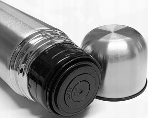 Alpina TERMOS TERMICZNY TURYSTYCZNY 750ML SREBRNY 4