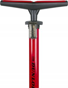 Dunlop POMPKA WARSZTATOWO ROWEROWA DUNLOP 174psi (12bar) CZERWONA 3