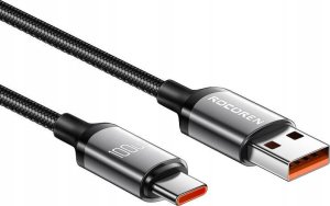 Kabel USB Rocoren Kabel USB do USB-C Rocoren Retro Series, 100W, 2m (szary) 2