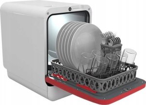 Zmywarka Daan Tech Kompaktowa mini zmywarka stołowa Bob (biało-czerwona) 3