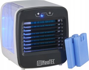 Wentylator NeoTec Zestaw wentylator stojący podłogowy NeoTEC NTF-161X i klimator na lód NeoTEC OneCool NTC-OC1, dwa pojemniki, czarny 3