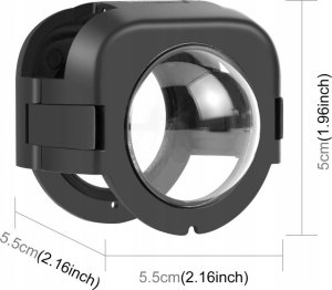 Osłona na obiektyw Puluz Osłona obiektywu PULUZ ze szkła optycznego do Insta360 X4 3