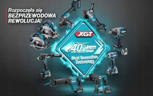Młotowiertarka Makita MÅOTOWIERTARKA AKUMULOTOROWA SDS+ 40V XGT 2*4.0AH MAKPAC 5